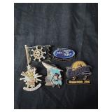 Lot of 5 Disney pins