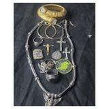 Lot of costume jewelry