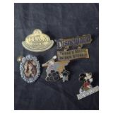 Lot of 5 Disney pins