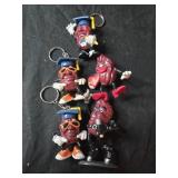 Vintage 1988 california raisins figures (5)