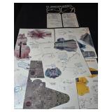 Vintage 1979 star trek assembly models