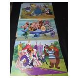 Vinatge 1971 prints featuring characters from