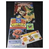 Lot of 4 super hero memorabilia