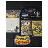 Lot of 5 super hero collectible items