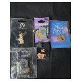 Lot of 5 assorted Disney pins