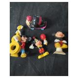 Lot of 4 Disney figures