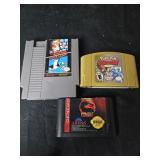 Lot of 3 Nintendo games Mario bros, Pokï¿½mon,