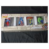 Marvel Comics Set of Four 10oz. Glasses Captain