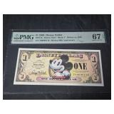 2008 $1 Disney Dollar  DIS143 MICKEY CA. 1930 P