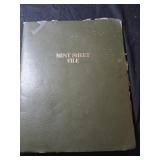 Mint sheet file assorted collectible stamps