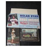Lot of 3 baseball memorabilia