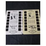 Vintage 1962 Popeye tru-vue film cards 2