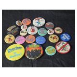 Lot of 21 button pins