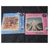 Lot of 2 view masters rin tin tin and India