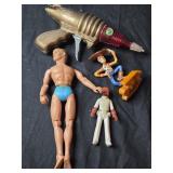 Lot of 4 collectible toys/figures