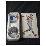 Lot of 2 baseball collectibles postcards and