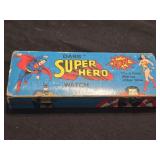 Vintage 1977 Dabs super hero Batman watch