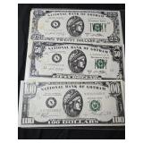 Lot of 3 batman returns notes