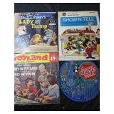 Lot of 4 assorted Disney LP vinyls
