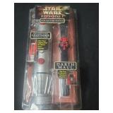 Vintage 1999 Star Wars collector watch Darth Maul