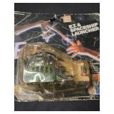 Vintage 1982 ET and spaceship launcher