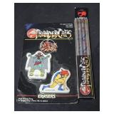 Lot of vintage 1986 Thundercats pencils and