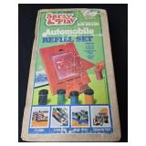 Vintage 1978 spray and play automobile refill set
