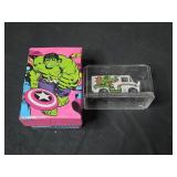 Lot of 2 Hulk and Spider-Man collectible watch