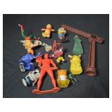 Lot of 14 assorted toys and figures