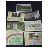 Lot of 7 postcards