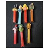 Lot of 7 PEZ collectibles
