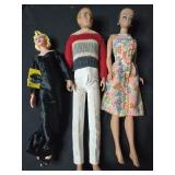 Lot of 3 dolls