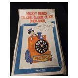 Mickey Mouse Talking Alarm Clock Choo-Choo