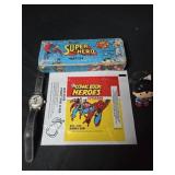 Lot of 4 super hero collectibles