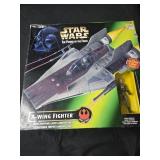 Vintage 1997 Star Wars A-Wing Fighter