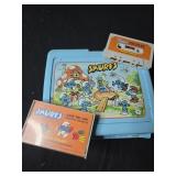 Vintage the Smurfs Thermos lunch box and