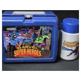 Vintage 1990 Thermos Marvel Super Heroes lunchbox