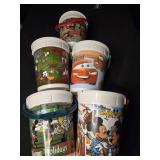Lot of 5 Disney Resort buckets