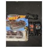Lot of 4 Batman toy cars