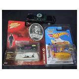 Lot of 3 assorted toy cars