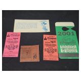 Lot of assorted Disney ticket stubs and resort