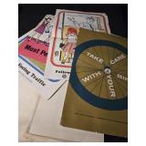 Lot of assorted safety posters