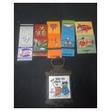 Lot of 6 assorted collectibles Disney matchbooks