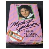 Vintage 1984 Topps Michael Jackson cards