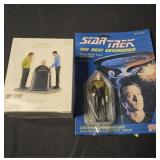 Lot of 2 Star Trek collectibles ornament & action