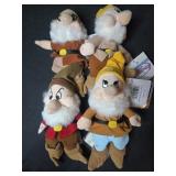 Lot of 4 Disney Snow White and the Seven Dwarfs