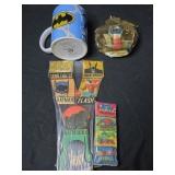 Lot of 4 super hero collectibles