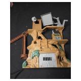 Plastic toy structure