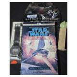 Lot of 4 Star Wars and Batman collectible items