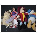 Lot of 4 Disney plushies